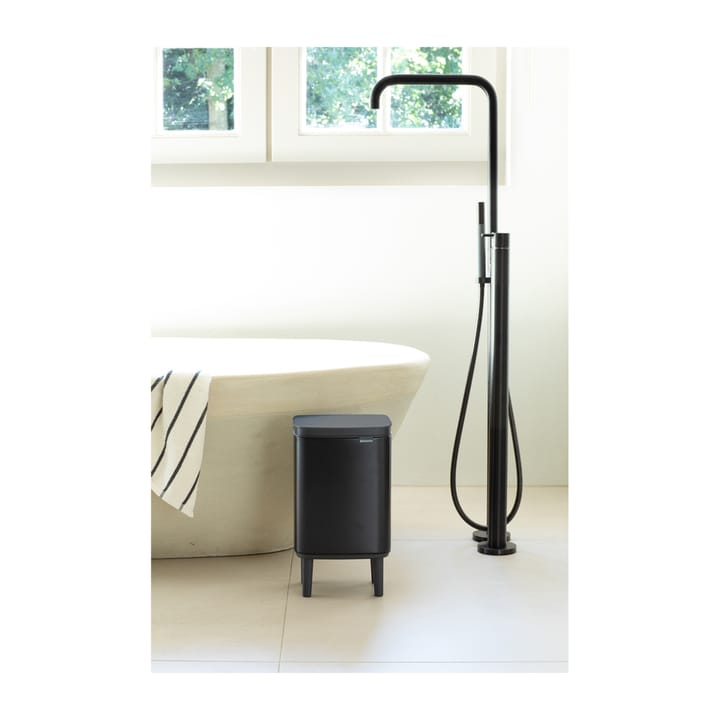 Poubelle haute Bo 7 L - Noir mat - Brabantia