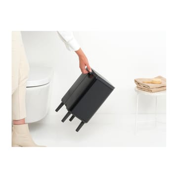 Poubelle haute Bo 7 L - Noir mat - Brabantia