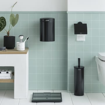 Poubelle murale New Icon 3 litres - noir mat - Brabantia