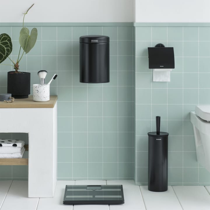 Poubelle murale New Icon 3 litres, noir mat Brabantia