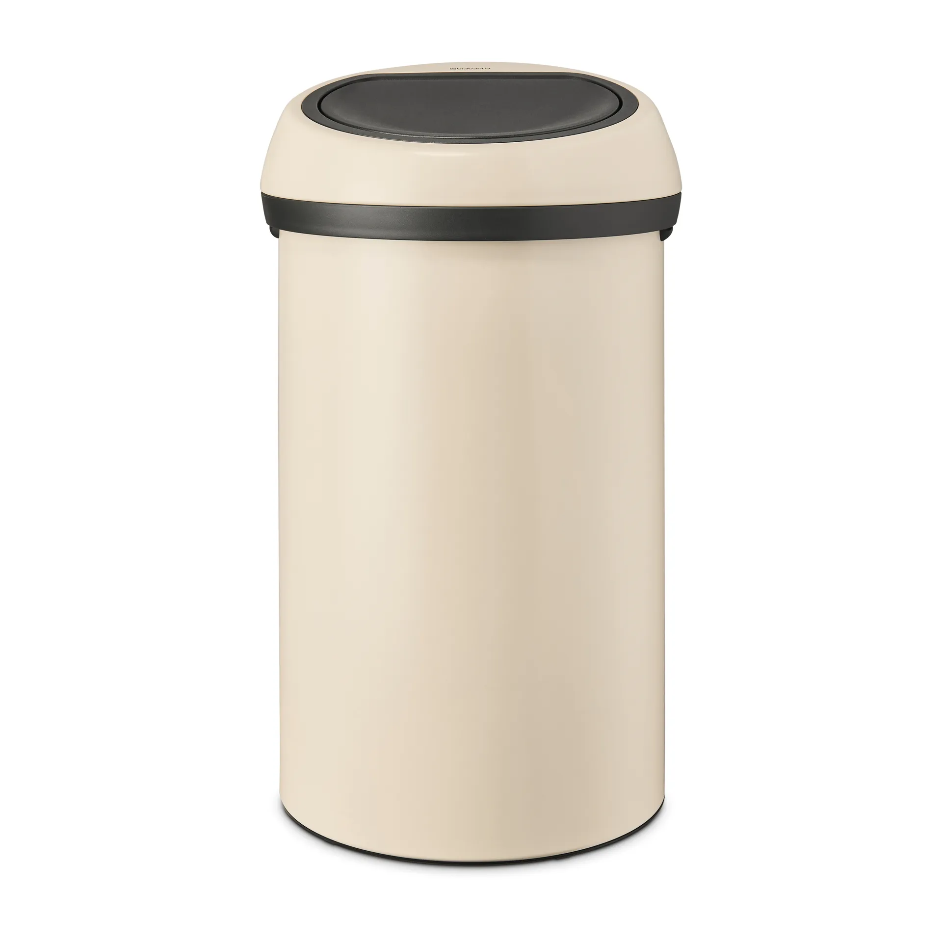 Poubelle ronde Touch Bin 60 litres, Soft Beige Brabantia