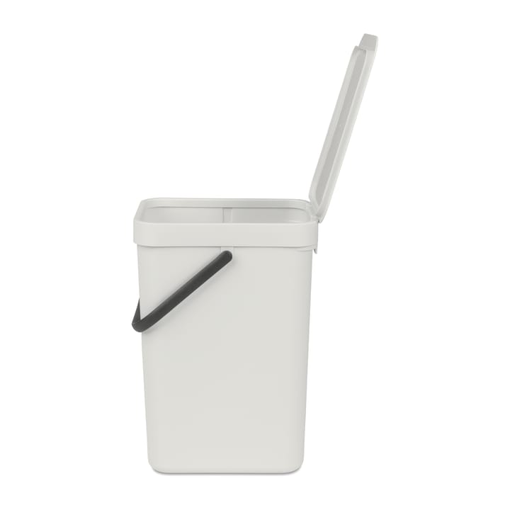 Poubelle Sort & Go 12 litres, Gris clair Brabantia