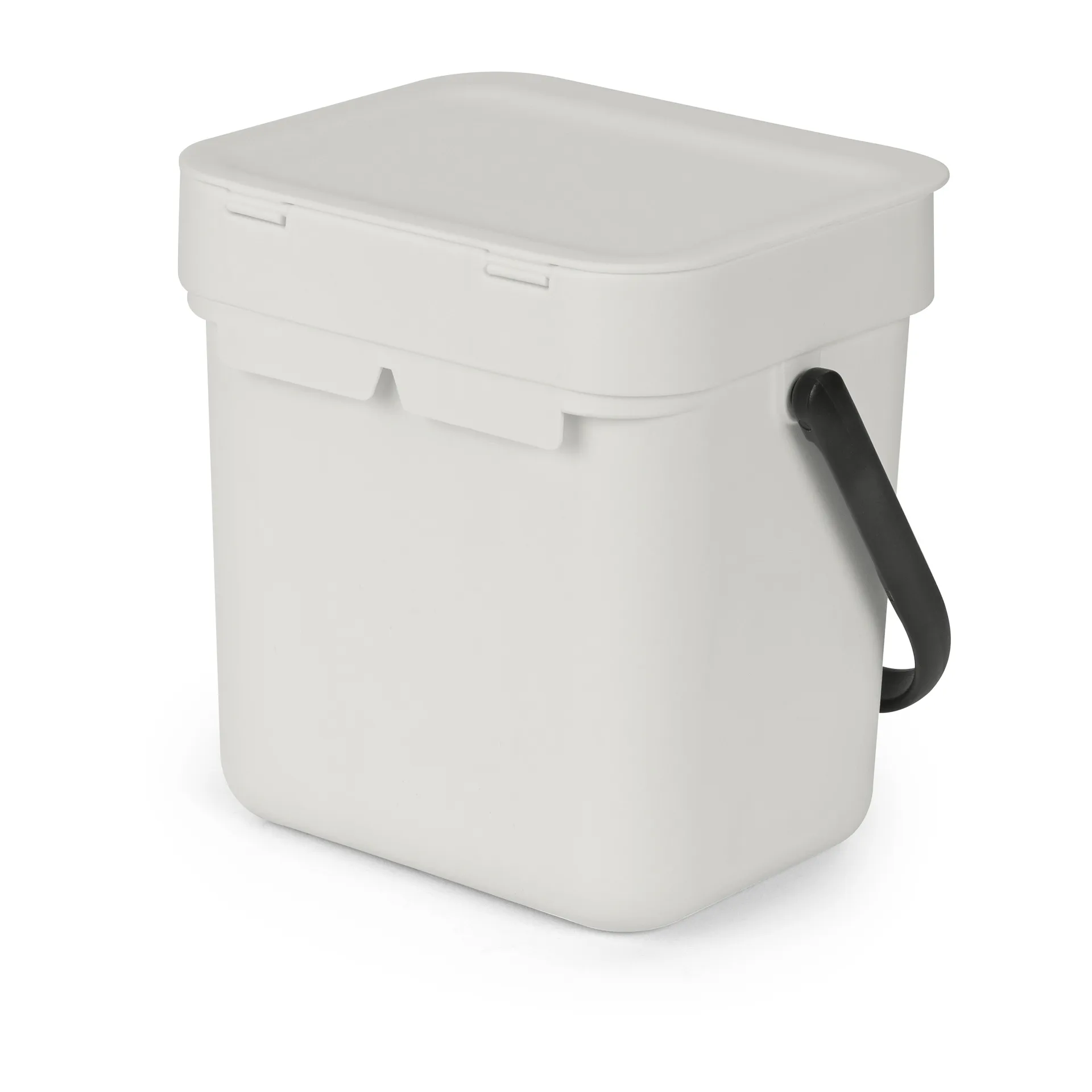 Poubelle Sort & Go 3 L, Gris clair Brabantia