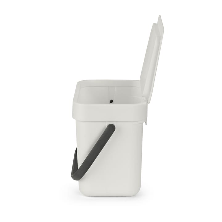 Poubelle Sort & Go 3 L, Gris clair Brabantia