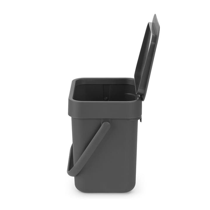 Poubelle Sort & Go 3 L, Gris Brabantia