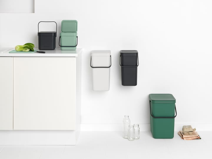 Poubelle Sort & Go 3 L - Jade green - Brabantia