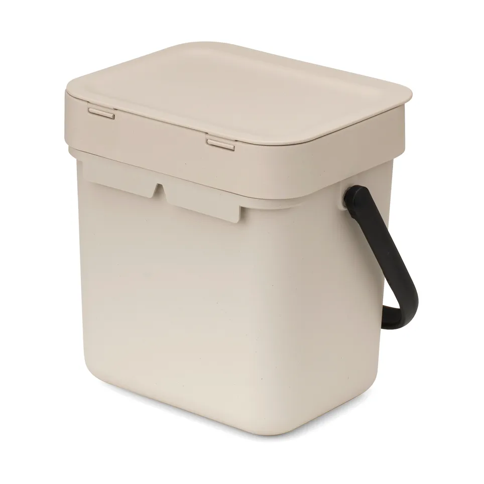 Poubelle Sort & Go 3 L, Soft Beige Brabantia