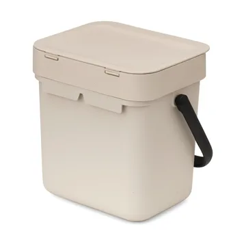 Poubelle Sort & Go 3 L - Soft Beige - Brabantia