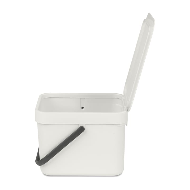 Poubelle Sort & Go 6 litres, Gris clair Brabantia