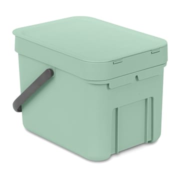 Poubelle Sort & Go 6 litres - Jade green - Brabantia
