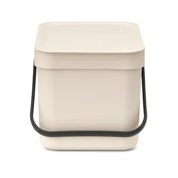Poubelle Sort & Go 6 litres - Soft Beige - Brabantia