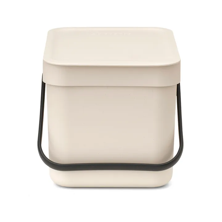 Poubelle Sort & Go 6 litres - Soft Beige - Brabantia