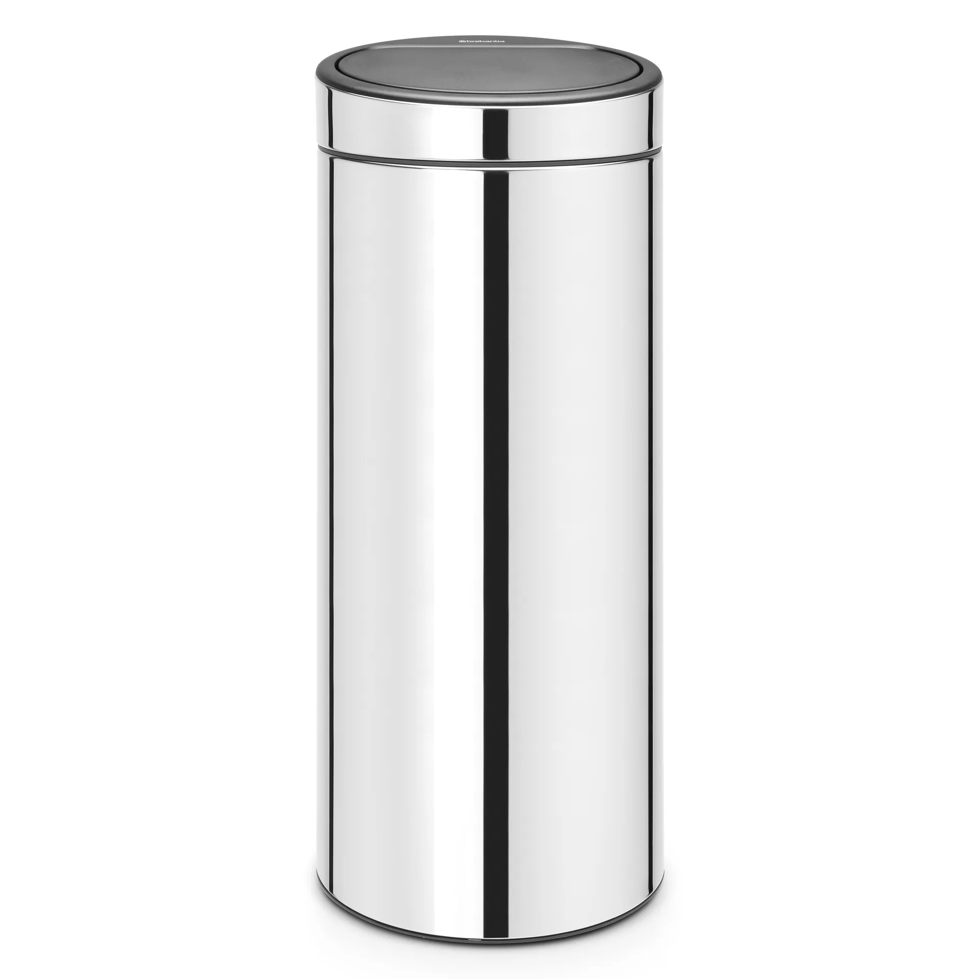 Poubelle Touch Bin 30 L, acier brillant Brabantia