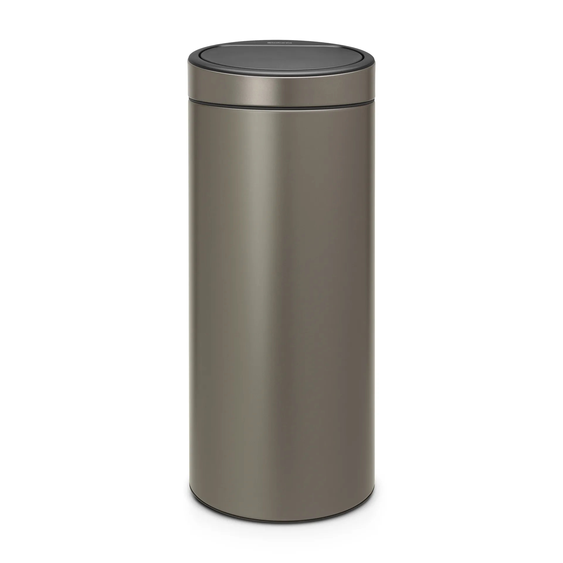 Poubelle Touch Bin 30 L, platinum (gris) Brabantia
