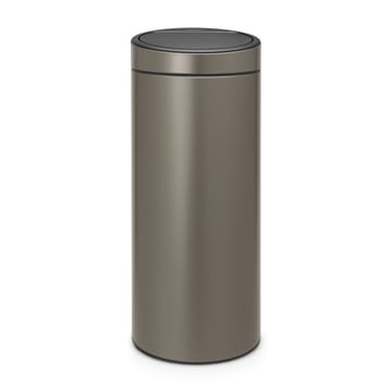 Poubelle Touch Bin 30 L - platinum (gris) - Brabantia