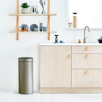 Poubelle Touch Bin 30 L - platinum (gris) - Brabantia