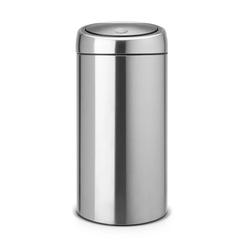 Poubelle Touch Bin 45 litres, matt steel (argent) Brabantia