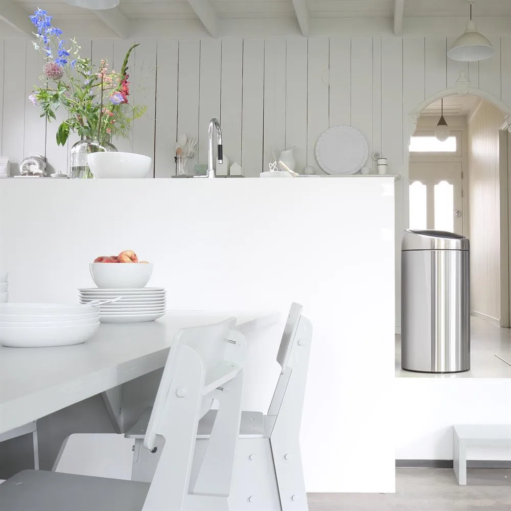 Poubelle Touch Bin 45 litres, matt steel (argent) Brabantia