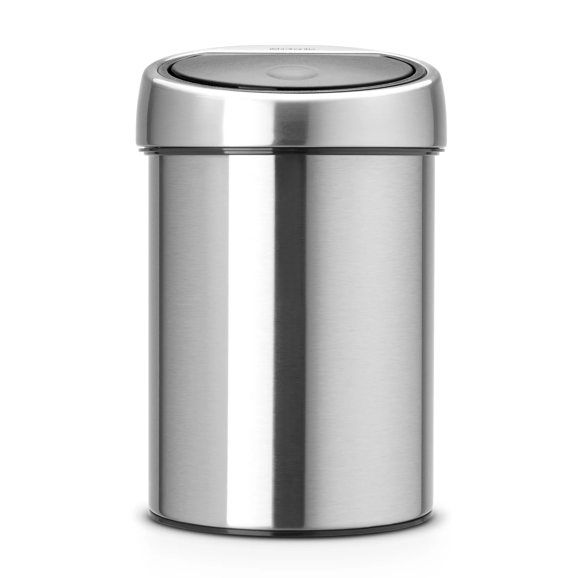 Poubelle Touch Bin murale 3 L, acier mat Brabantia