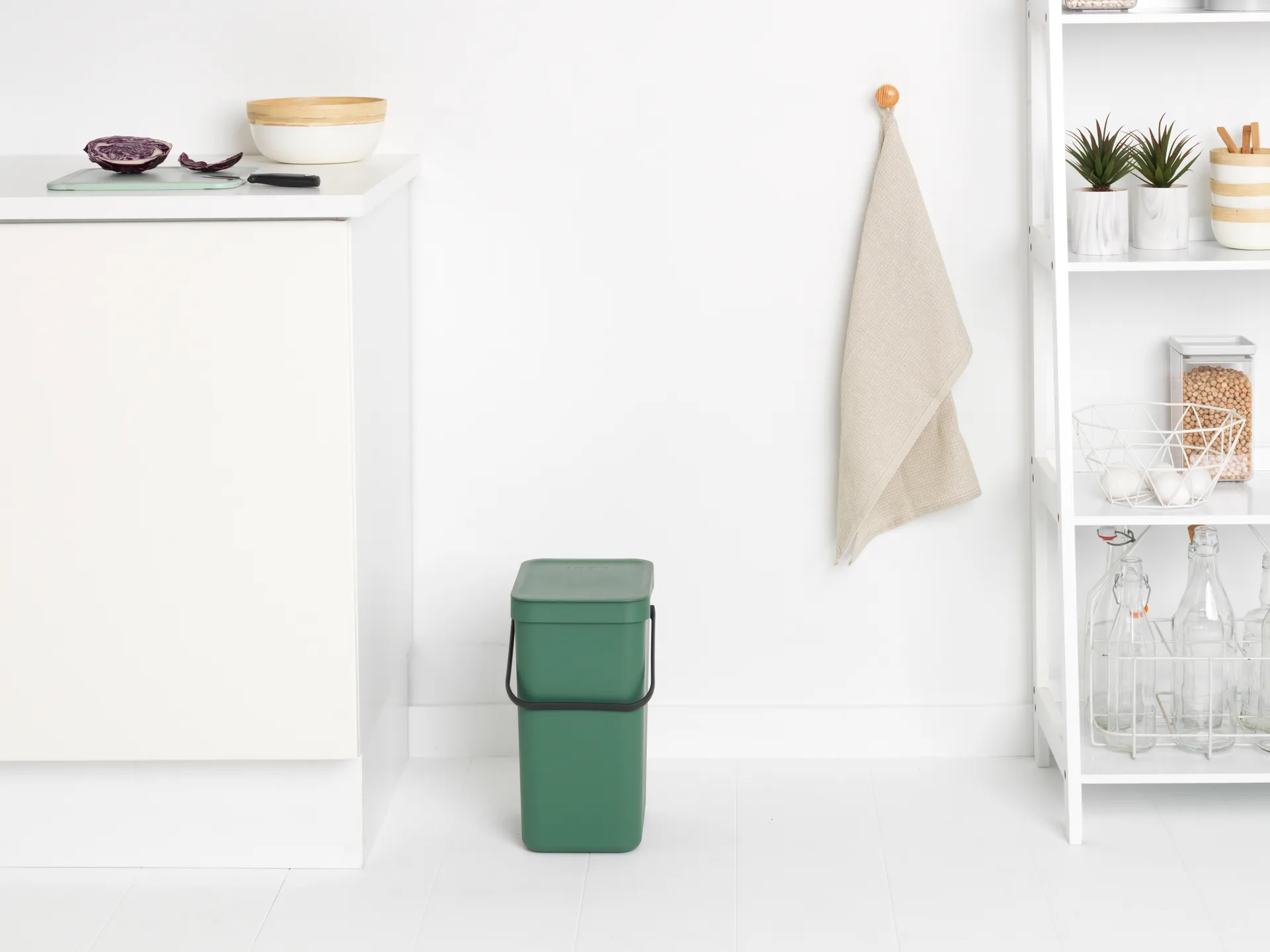 Poubelle tri Select & Go 12 L, Fir Green Brabantia