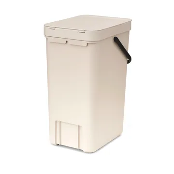 Poubelle tri Select & Go 16 L - Soft Beige - Brabantia