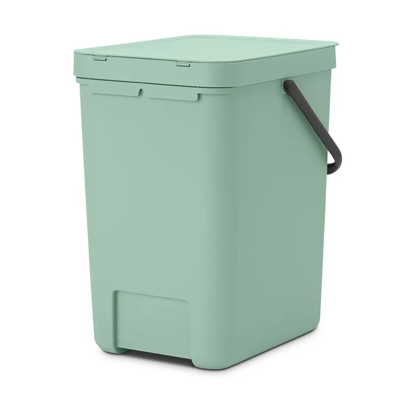 Poubelle tri Select & Go 25 L, Jade Green Brabantia