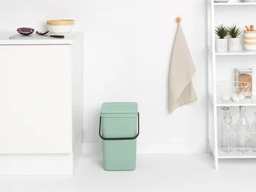 Poubelle tri Select & Go 25 L - Jade Green - Brabantia