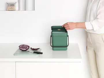Poubelle tri Select & Go 3 L - Fir Green - Brabantia