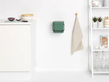 Poubelle tri Select & Go 6 L - Fir Green - Brabantia