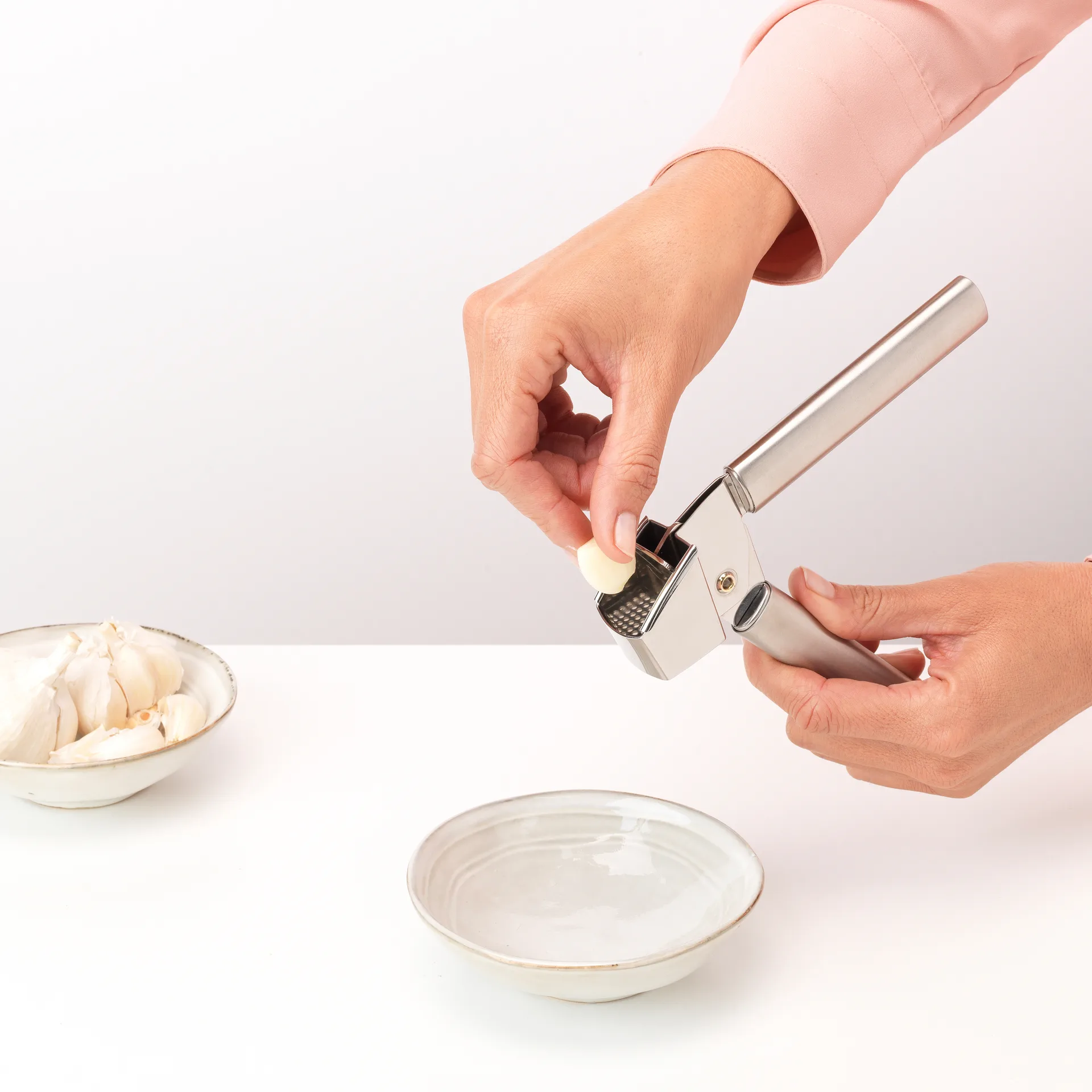 Presse-ail Profile, Acier inoxydable Brabantia