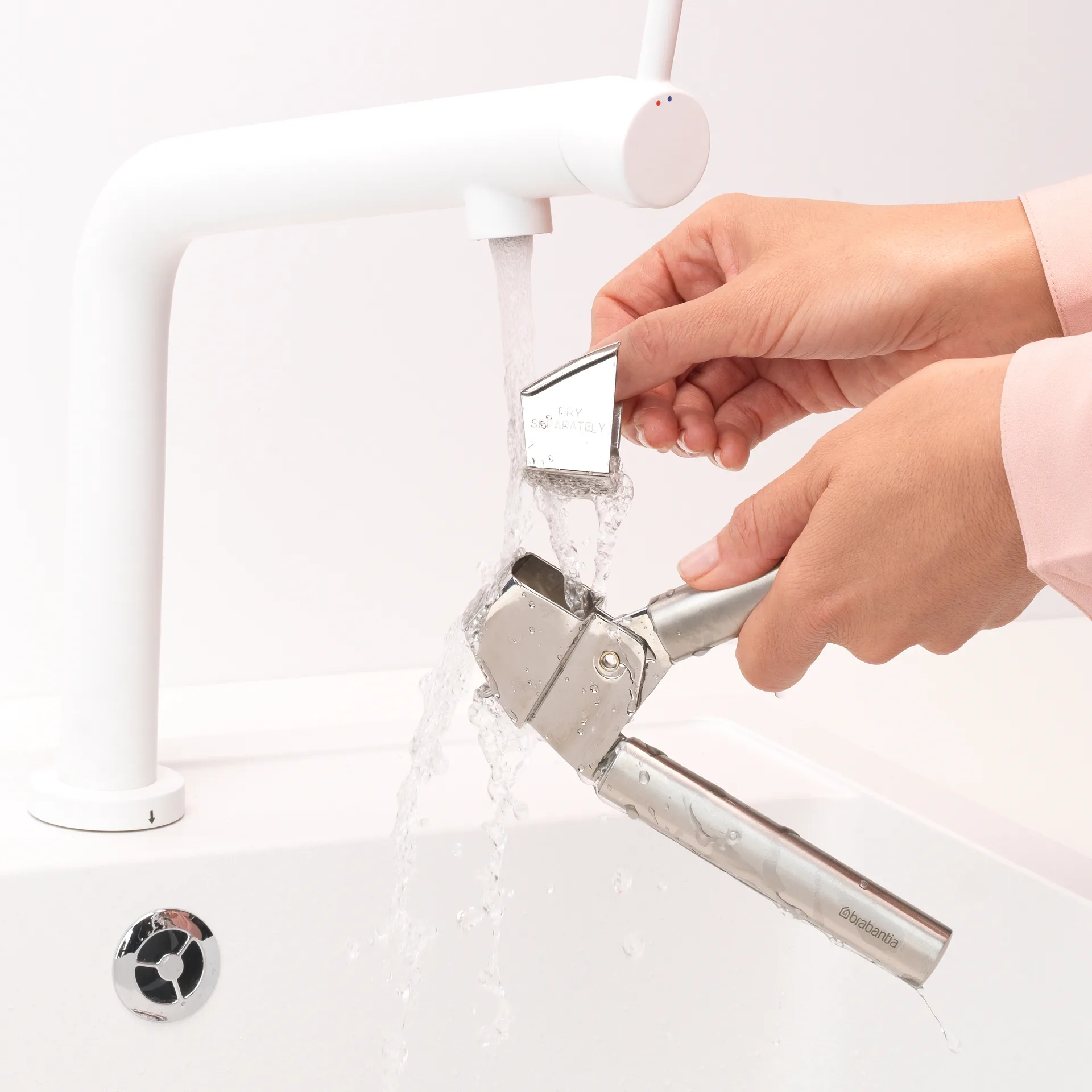 Presse-ail Profile, Acier inoxydable Brabantia