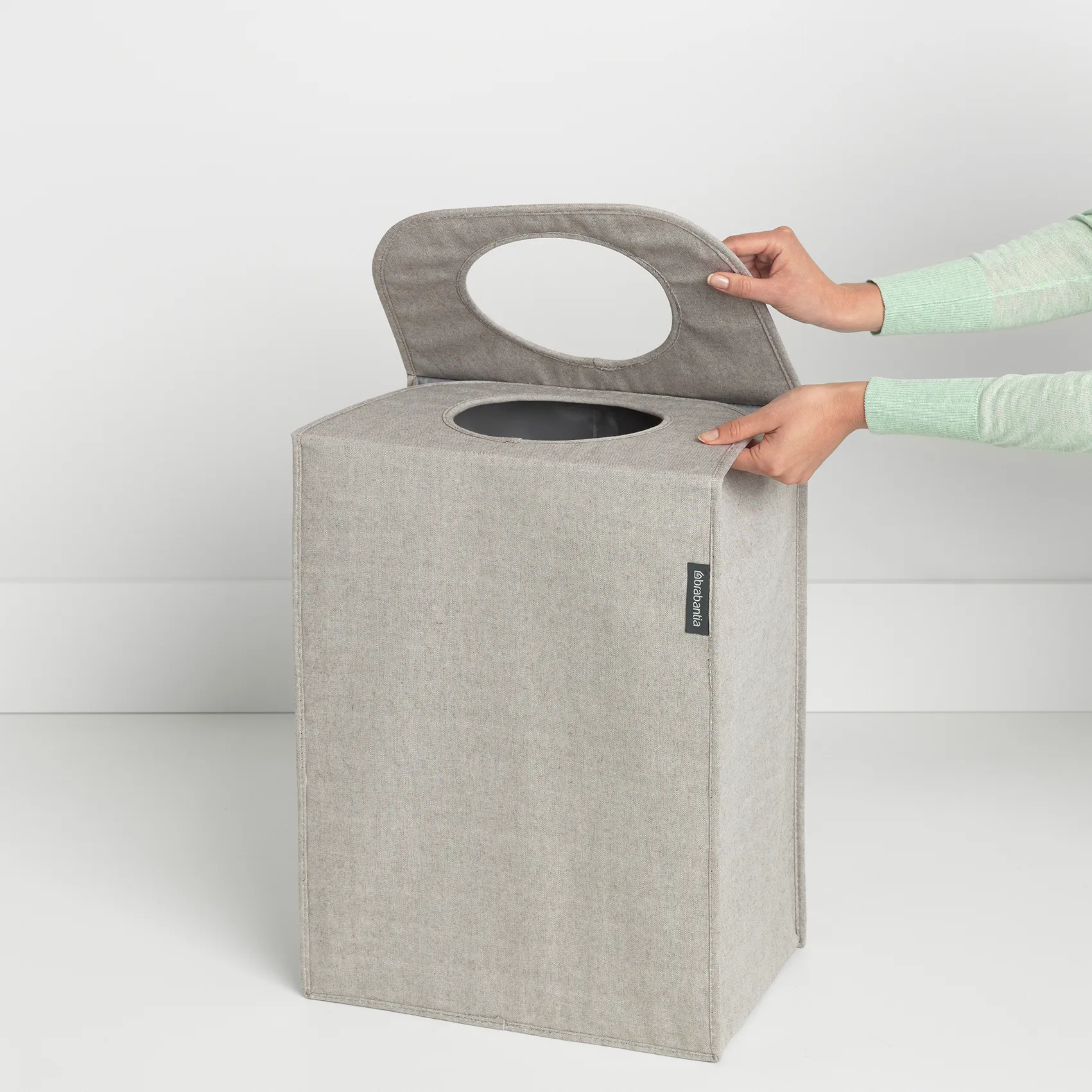 Sac à linge Brabantia rectangulaire, Gris clair Brabantia