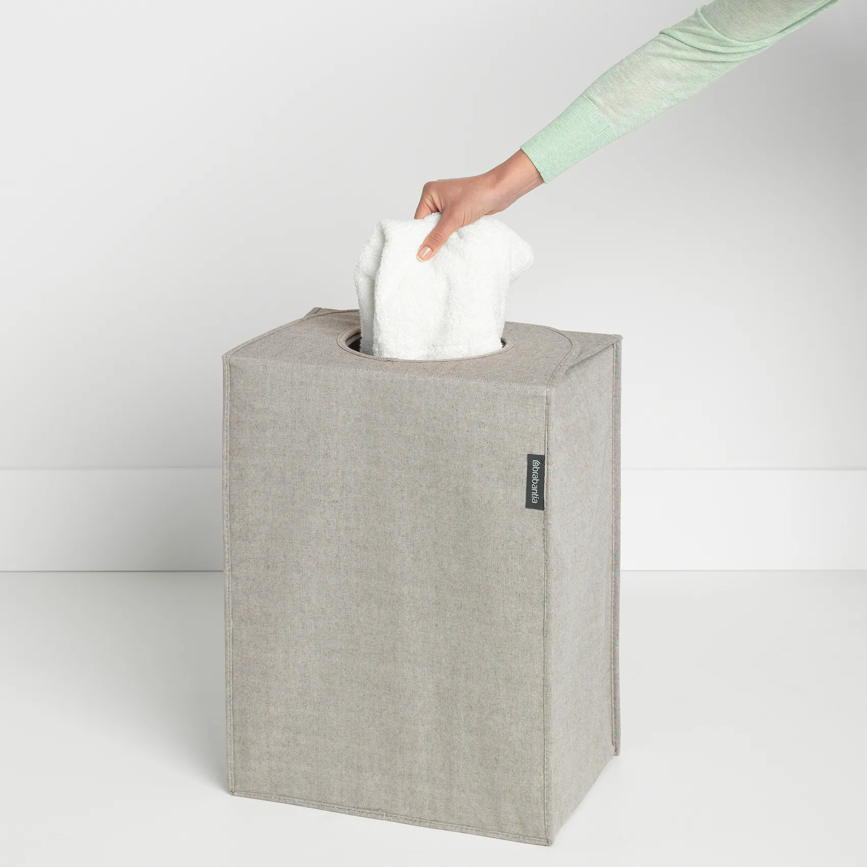 Sac à linge Brabantia rectangulaire, Gris clair Brabantia