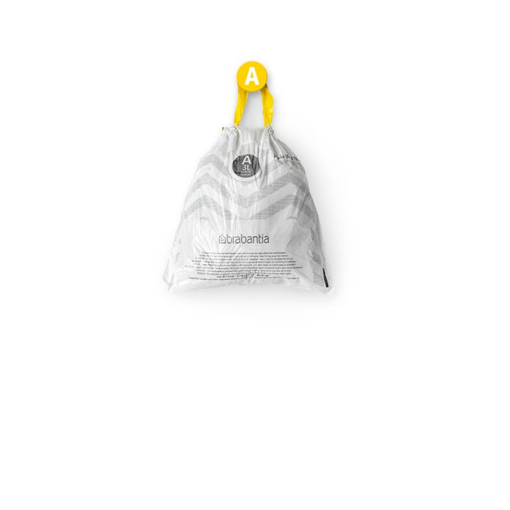 Sac poubelle Brabantia PerfectFit 200 sacs - Modèle A, 3 L - Brabantia