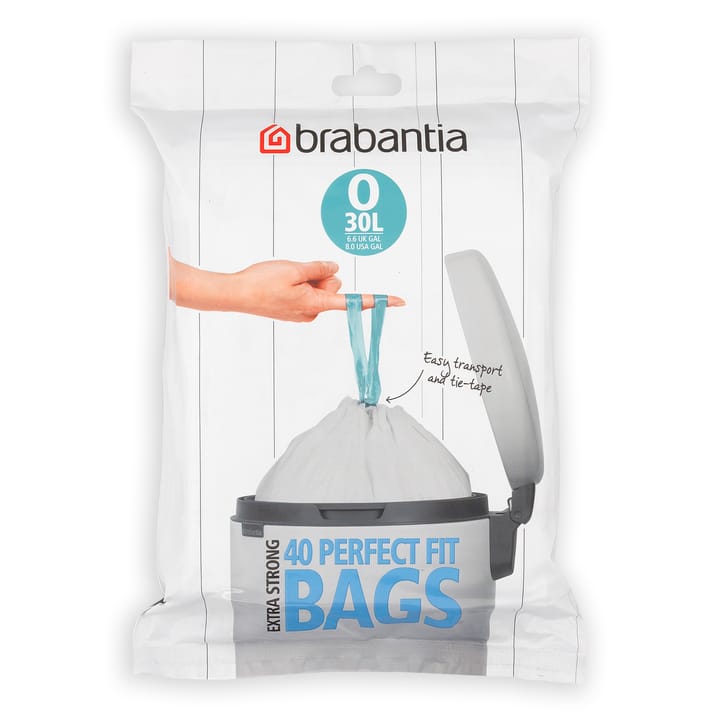 Sacs poubelle Brabantia - 30 liter | O 40 pièces - Brabantia