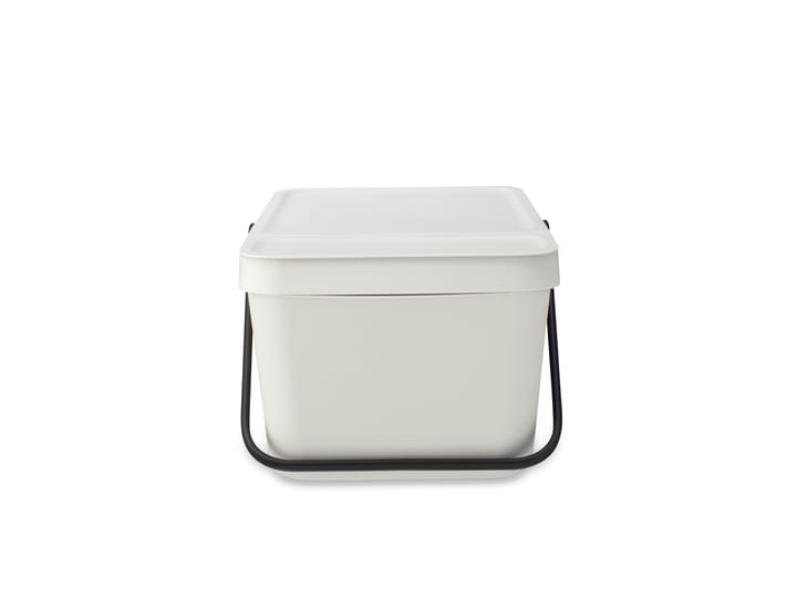 Seaux à déchets 20L empilables Sort & Go, Gris clair Brabantia