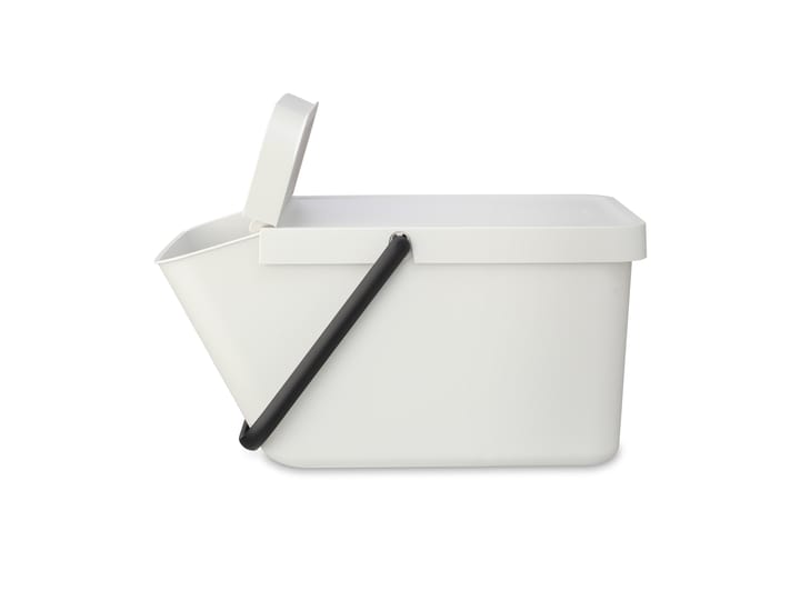 Seaux à déchets 20L empilables Sort & Go, Gris clair Brabantia