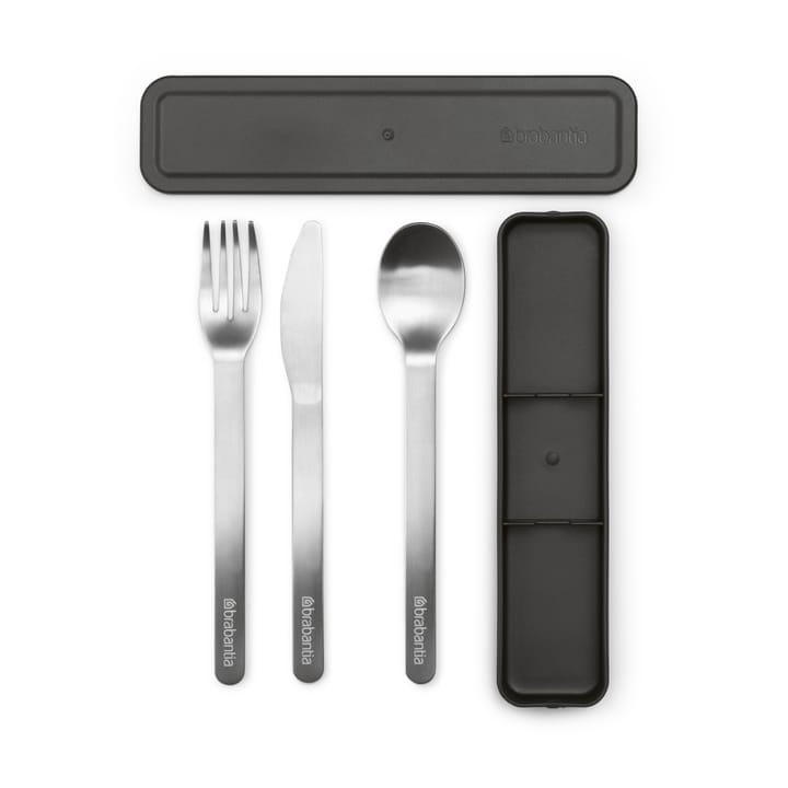 Set de 3 couverts Make & Take - Gris foncé - Brabantia