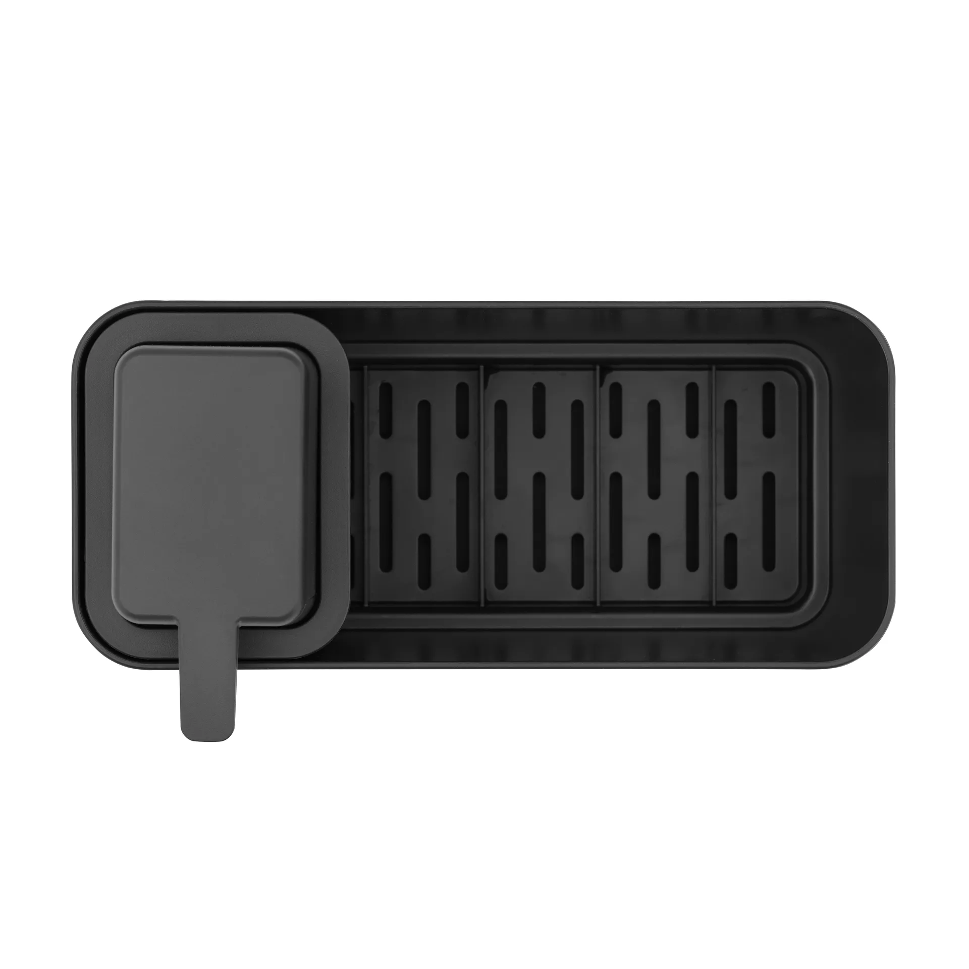 Set d'organisateur d'évier avec distributeur de savon Brabantia, Gris foncé Brabantia