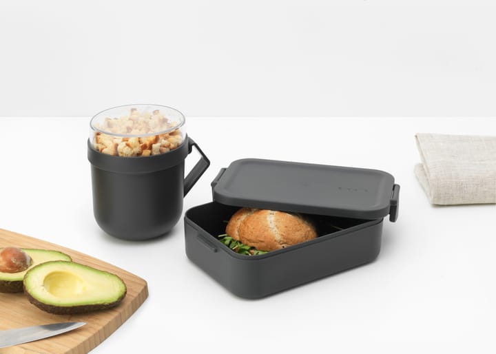 Set lunch 2 pièces Make & Take, Gris foncé Brabantia
