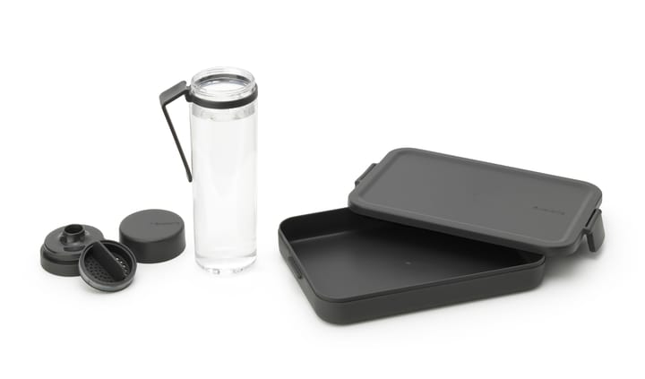 Set lunch break 2 pièces Make & Take, Gris foncé Brabantia
