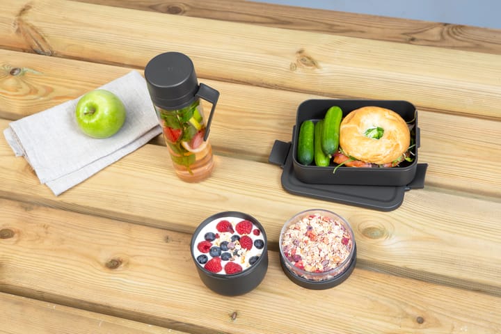 Set petit-déjeune et lunch 3 pièces Make & Take, Gris foncé Brabantia