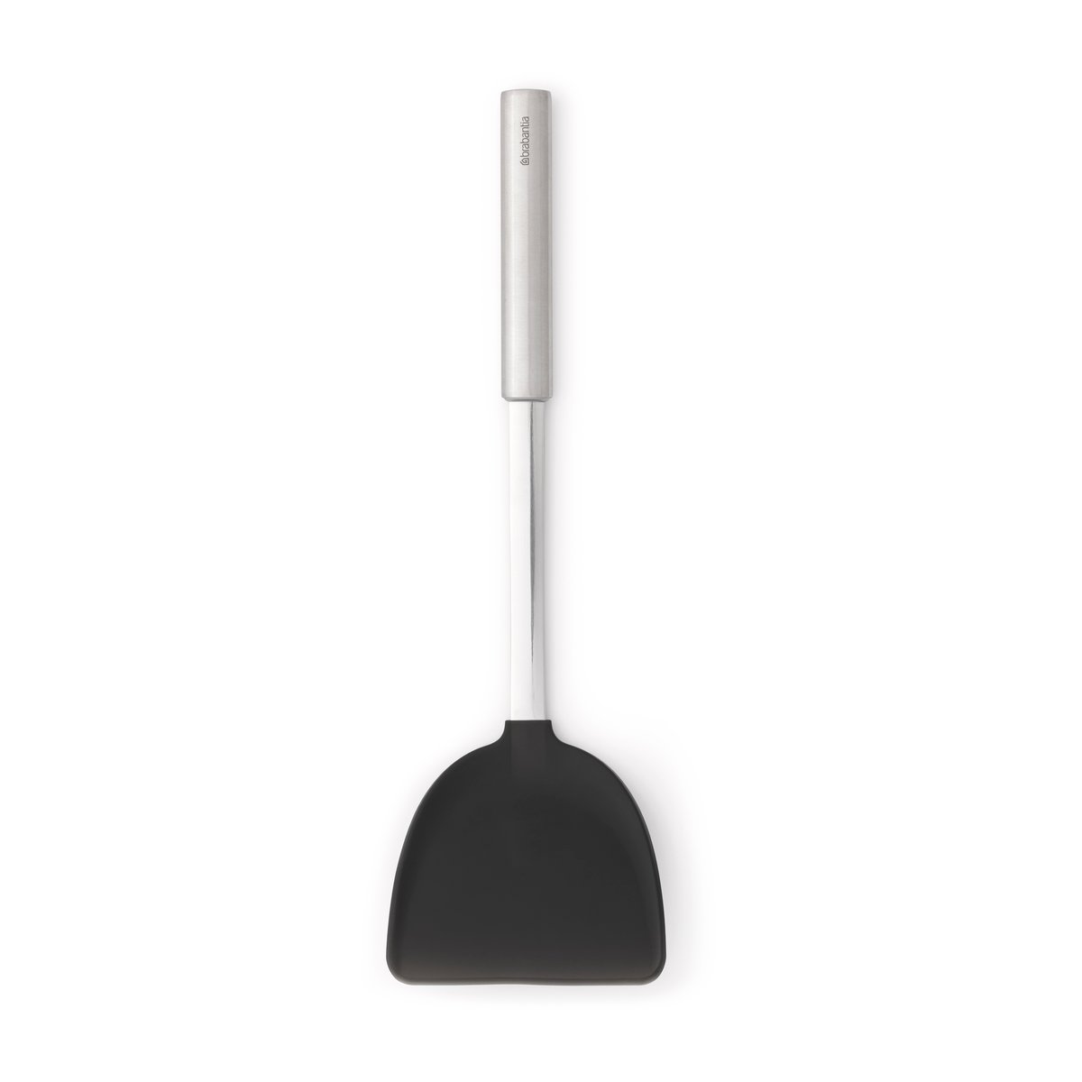 brabantia spatule à wok profile silicone acier inoxydable