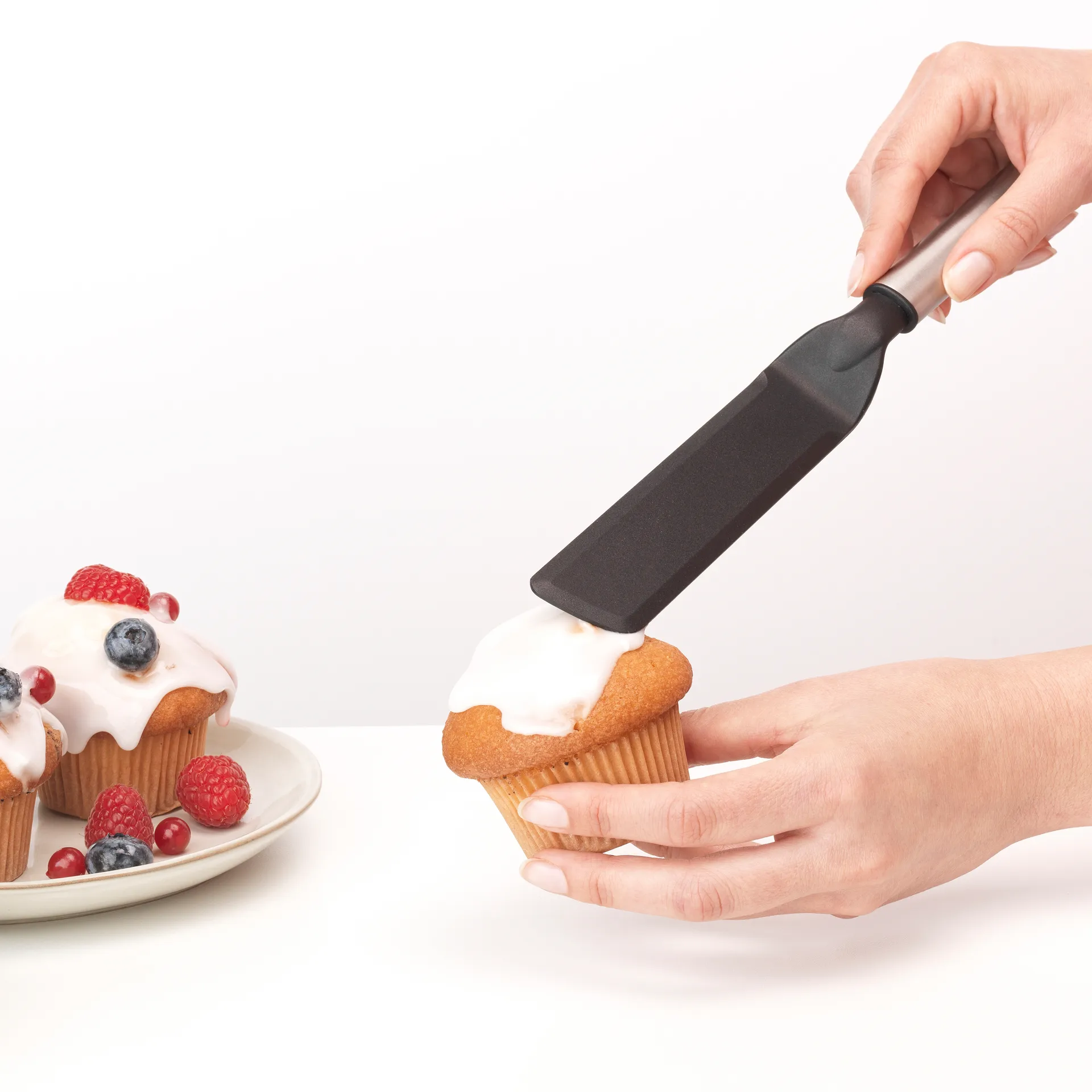 Spatule anti-adhésive longue Profile, Acier inoxydable Brabantia