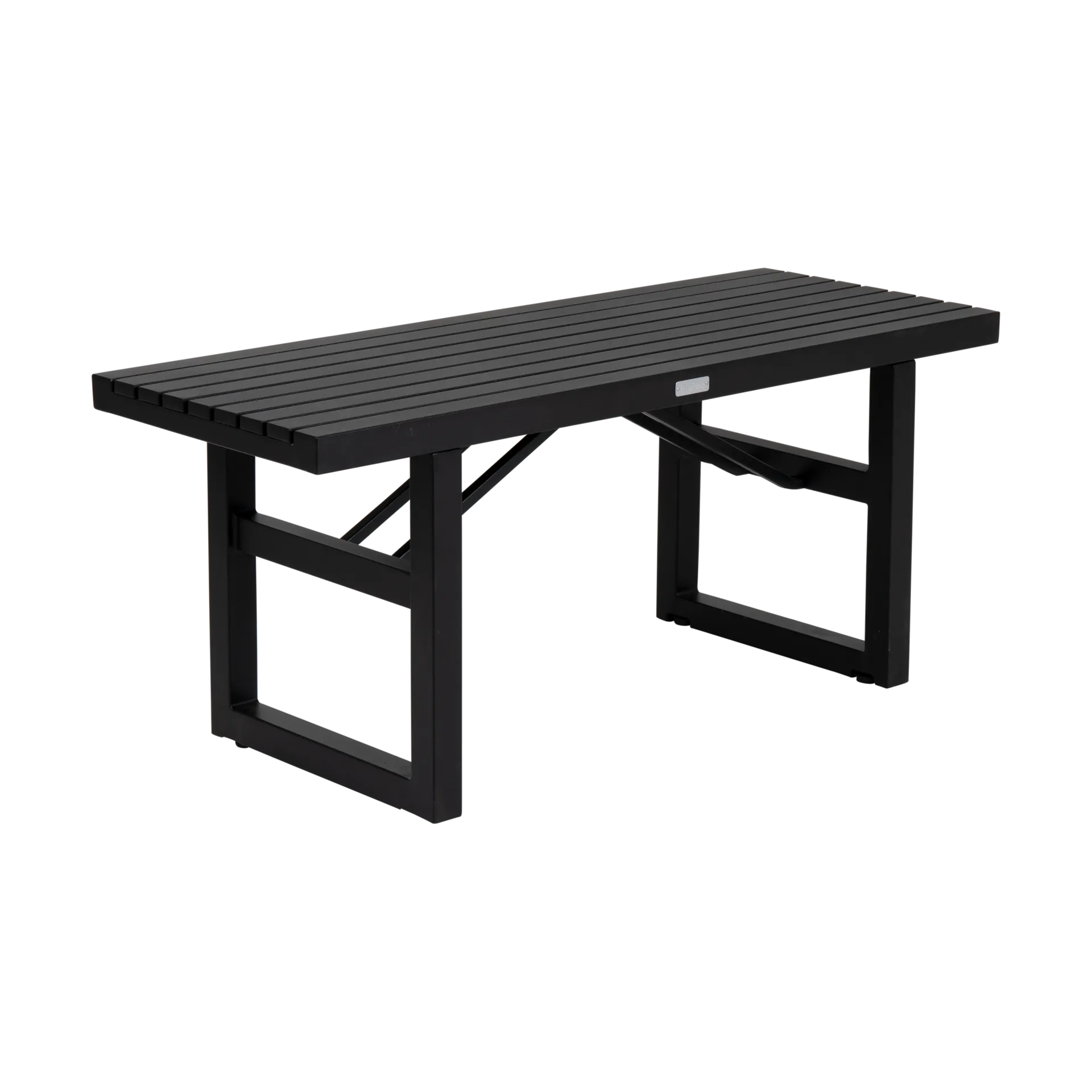 Banc Vevi, Noir 105 cm Brafab