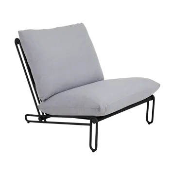 Blixt fauteuil lounge - Noir-sky grey - Brafab