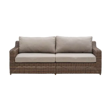 Canapé 2,5 places Glendon - Dark Brown-soft moose - Brafab