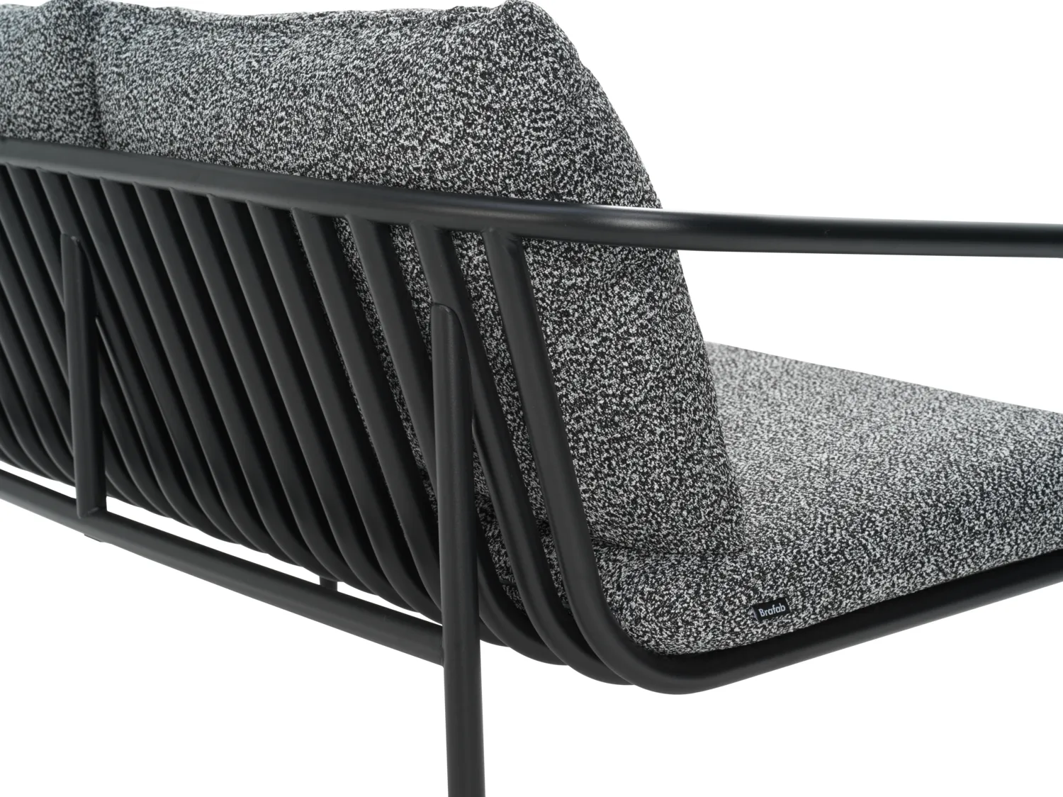 Canapé Bendt, Noir-teddy ant Brafab