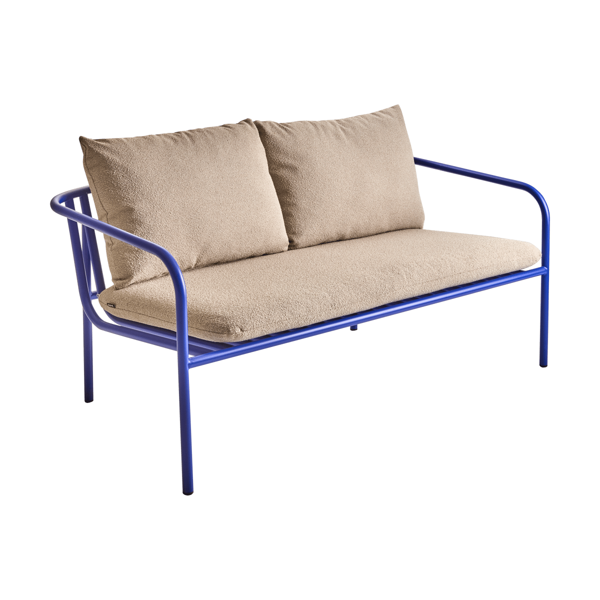 Brafab Canapé Bendt Teddy beige-indigo blue | Design Scandinave | Bleu