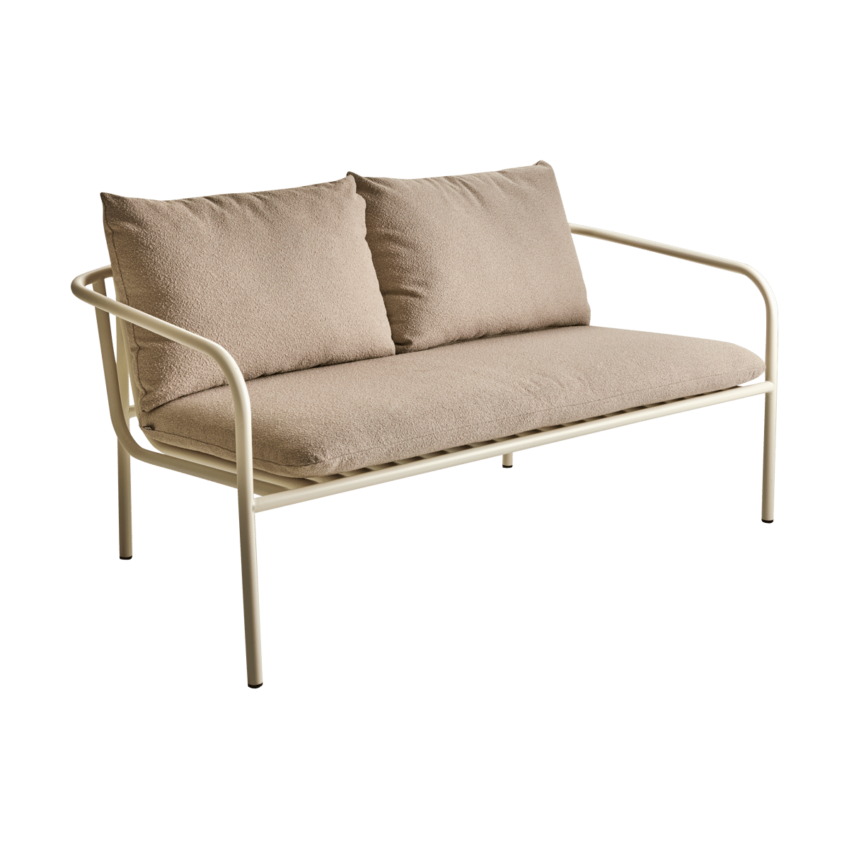 Brafab Canapé Bendt Teddy beige-pearl white | Design Scandinave | Blanc